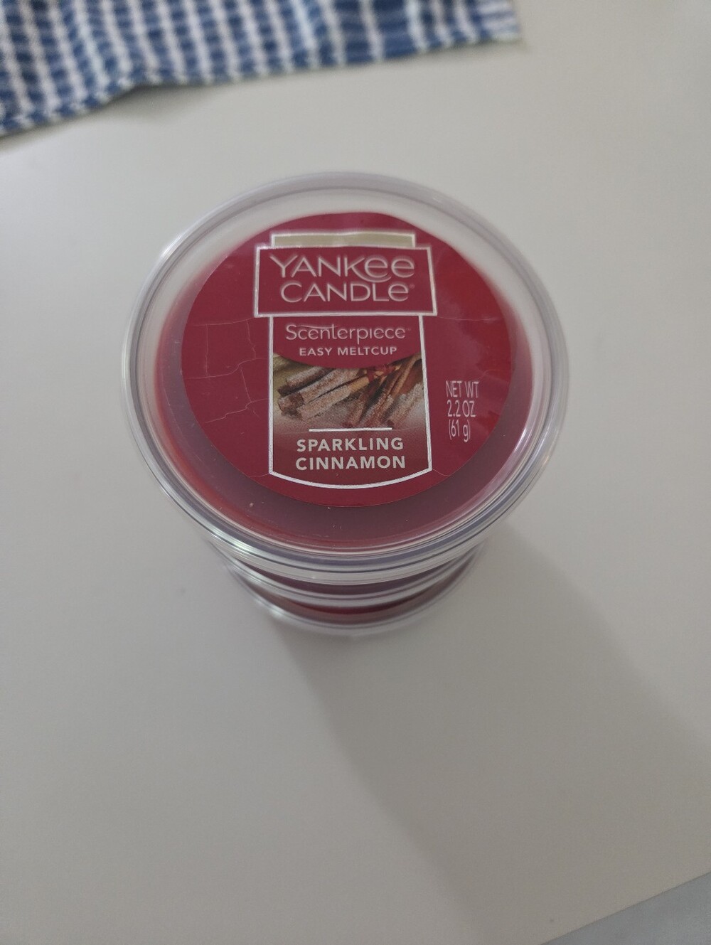 Yankee Candle Sparkling Cinnamon Meltcups Set Of 3